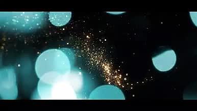 唯美的粒子画面展示视频的预览图
